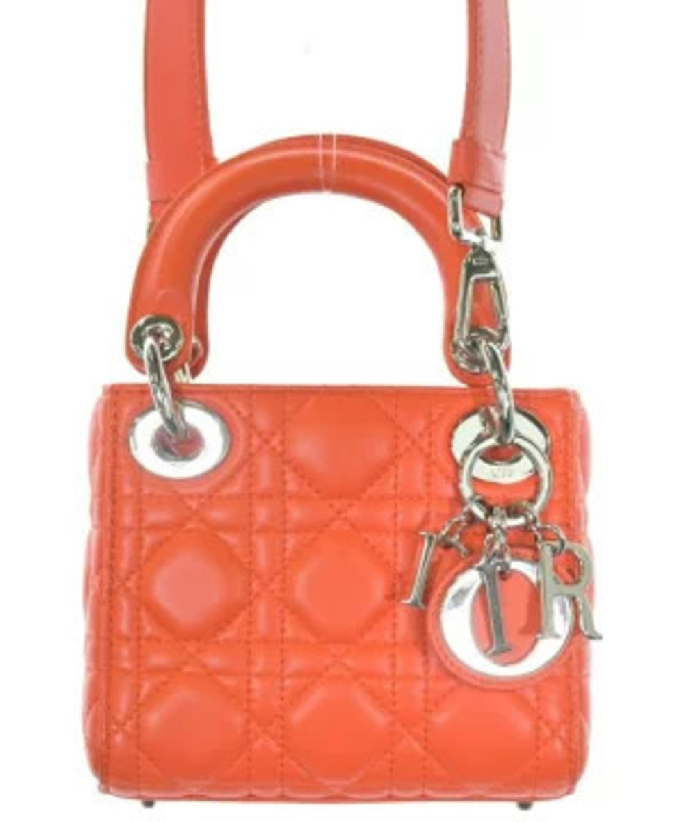 Christian Dior Tote Bag Orange